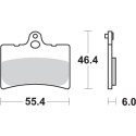 Pastilla de freno SBS P126-HF