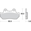 Pastilla de freno SBS P127-HF