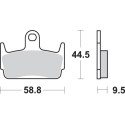 Pastilla de freno SBS P129-HF