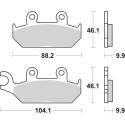 Pastilla de freno SBS P137-HF