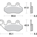 Pastilla de freno SBS P140-HM