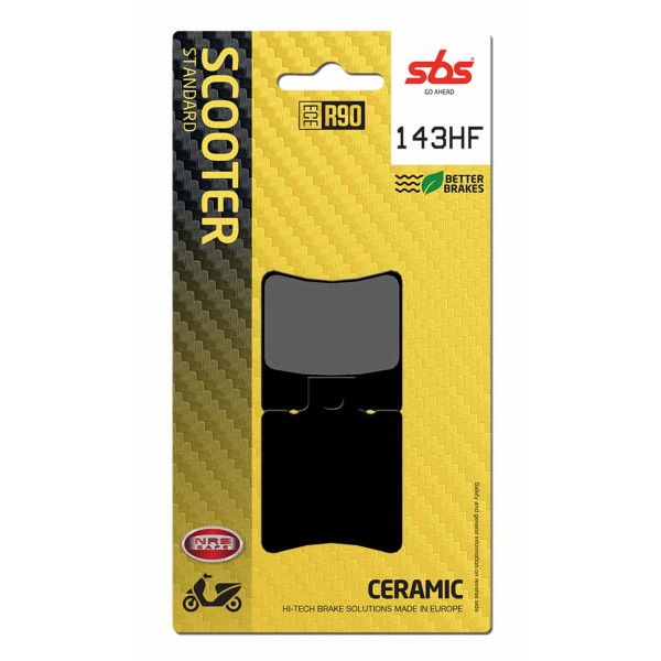 Pastilla de freno SBS P143-HF