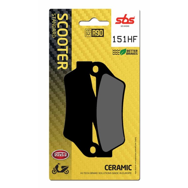 Pastilla de freno SBS P151-HF
