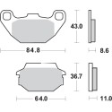 Pastilla de freno SBS P154-HF