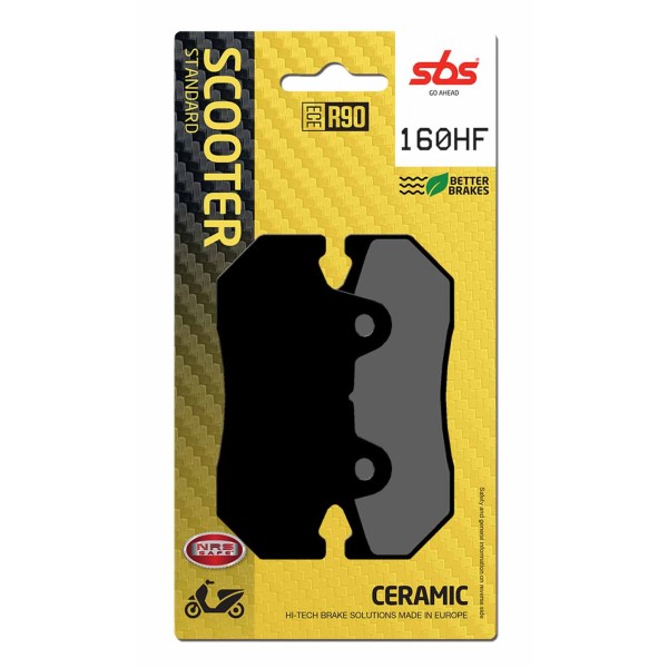 Pastilla de freno SBS P160-HF