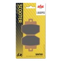 Pastilla de freno SBS P166-MS