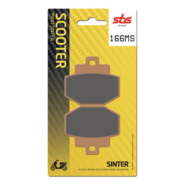Pastilla de freno SBS P166-MS