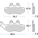 Pastilla de freno SBS P168-HF
