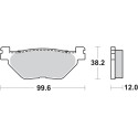 Pastilla de freno SBS P169-HF
