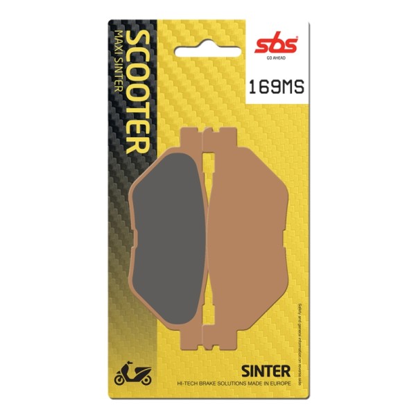 Pastilla de freno SBS P169-MS