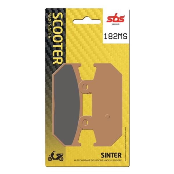 Pastilla de freno SBS P182-MS