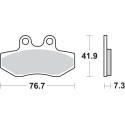 Pastilla de freno SBS P186-HF