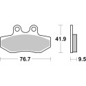 Pastilla de freno SBS P190-MS