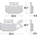 Pastilla de freno SBS P196-HF
