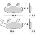 Pastilla de freno SBS P197-HF