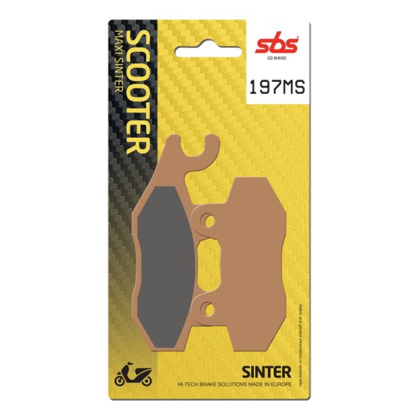 Pastilla de freno SBS P197-MS