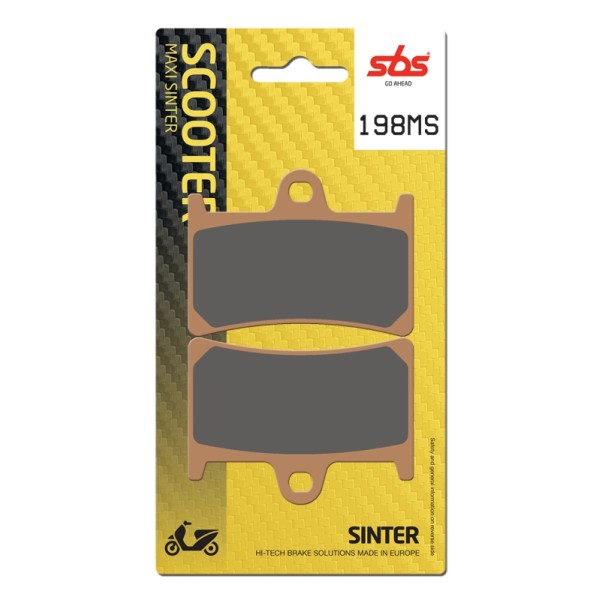 Pastilla de freno SBS P198-MS