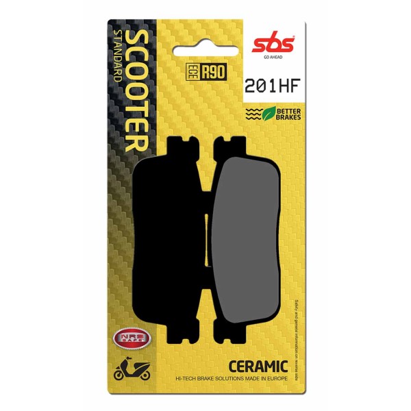 Pastilla de freno SBS P201-HF