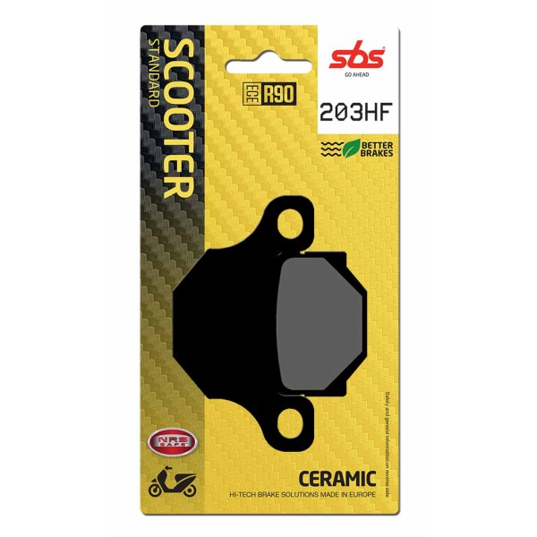 Pastilla de freno SBS P203-HF