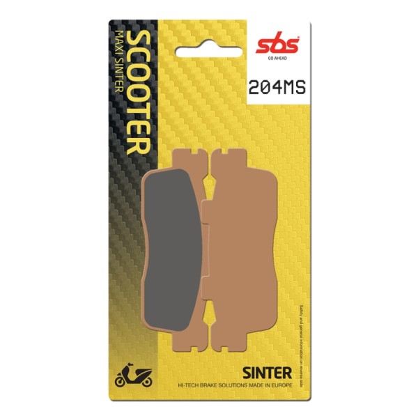 Pastilla de freno SBS P204-MS