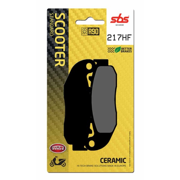Pastilla de freno SBS P217-HF