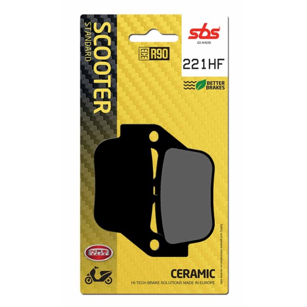 Pastilla de freno SBS P221-HF