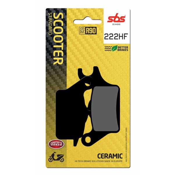 Pastilla de freno SBS P222-HF