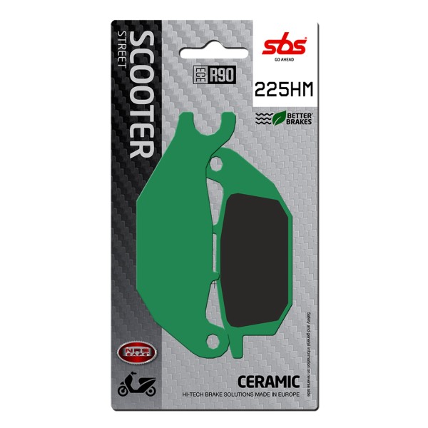 Pastilla de freno SBS P225-HM