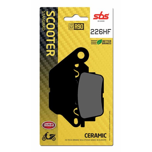 Pastilla de freno SBS P226-HF