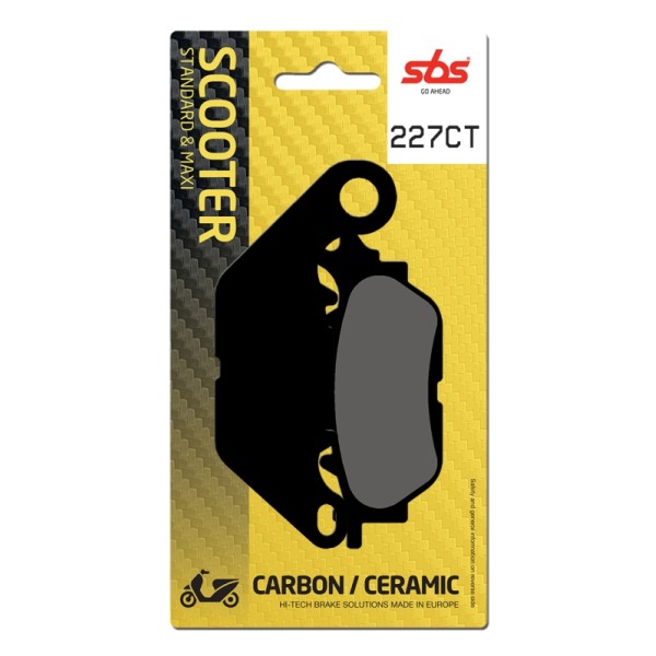 Pastilla de freno SBS P227-CT