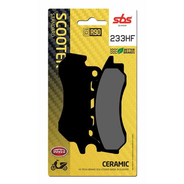 Pastilla de freno SBS P233-HF