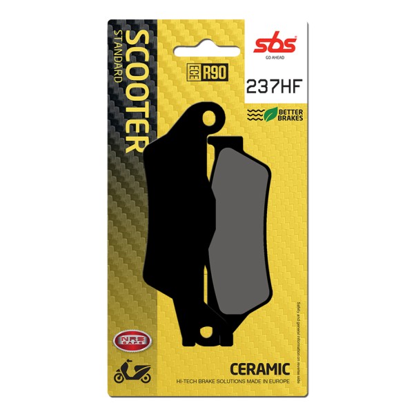 Pastilla de freno SBS P237-HF
