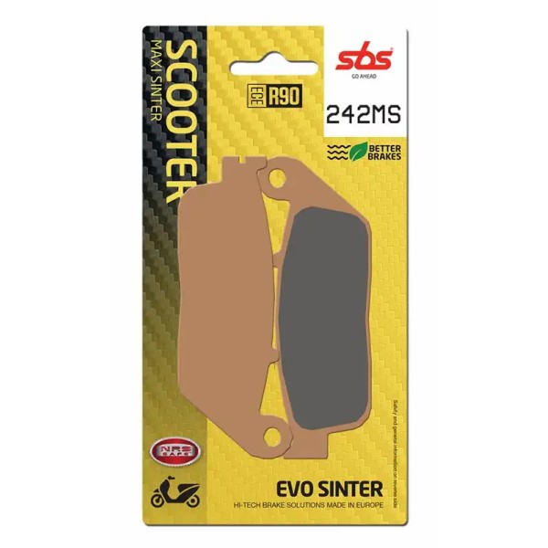 Pastilla de freno SBS P242-MS