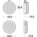 Pastilla de freno SBS P500-HF