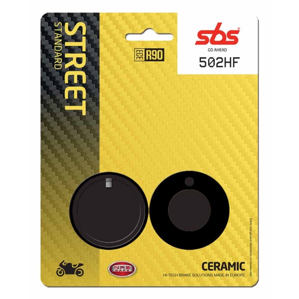 Pastilla de freno SBS P502-HF
