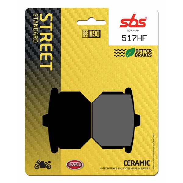 Pastilla de freno SBS P517-HF