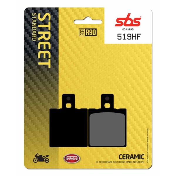 Pastilla de freno SBS P519-HF