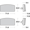 Pastilla de freno SBS P520-HF
