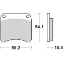 Pastilla de freno SBS P523-HF