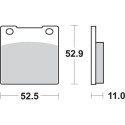 Pastilla de freno SBS P526-HF