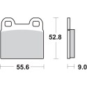 Pastilla de freno SBS P527-HF