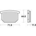Pastilla de freno SBS P534-HF