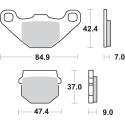 Pastilla de freno SBS P544-SI