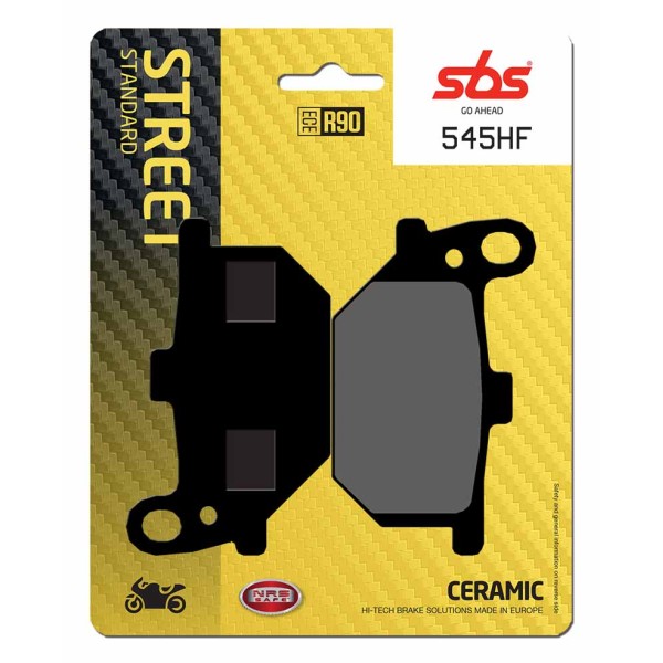 Pastilla de freno SBS P545-HF