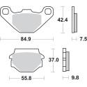 Pastilla de freno SBS P546-HS