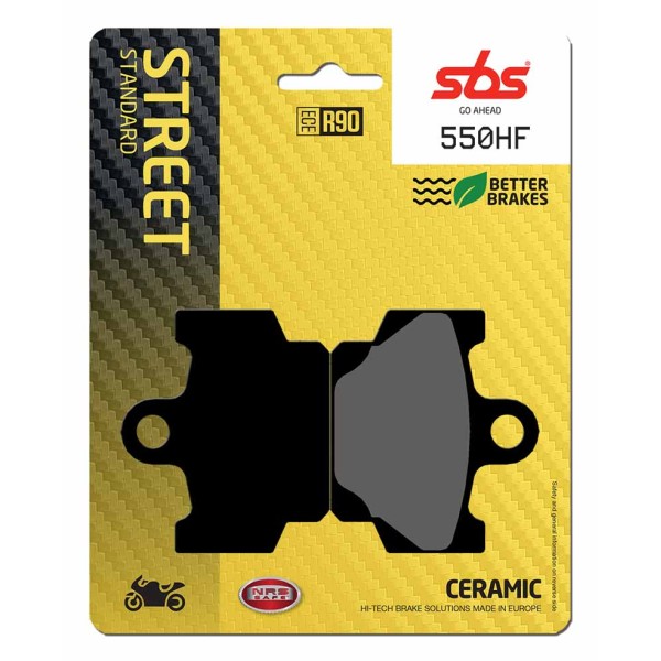 Pastilla de freno SBS P550-HF