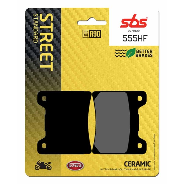 Pastilla de freno SBS P555-HF
