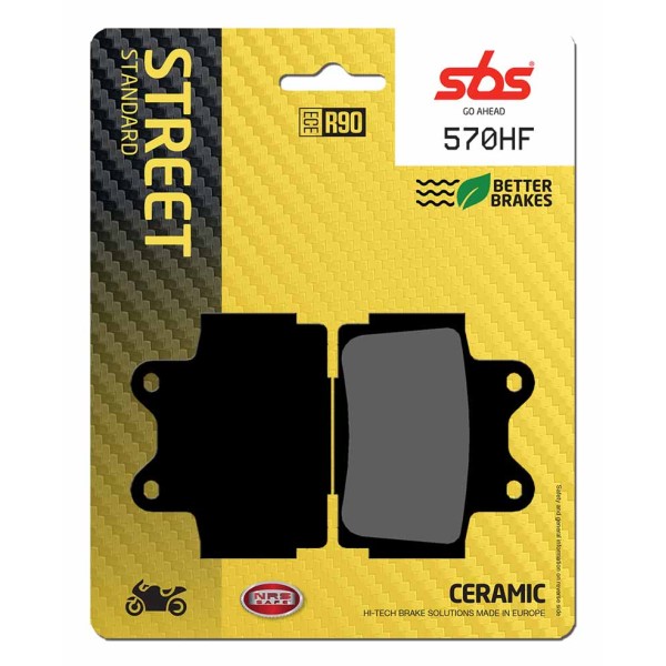 Pastilla de freno SBS P570-HF
