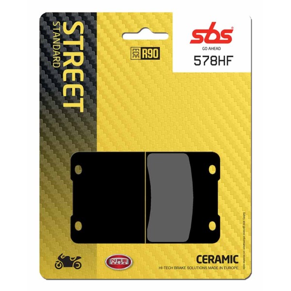 Pastilla de freno SBS P578-HF