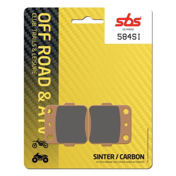 Pastilla de freno SBS P584-SI